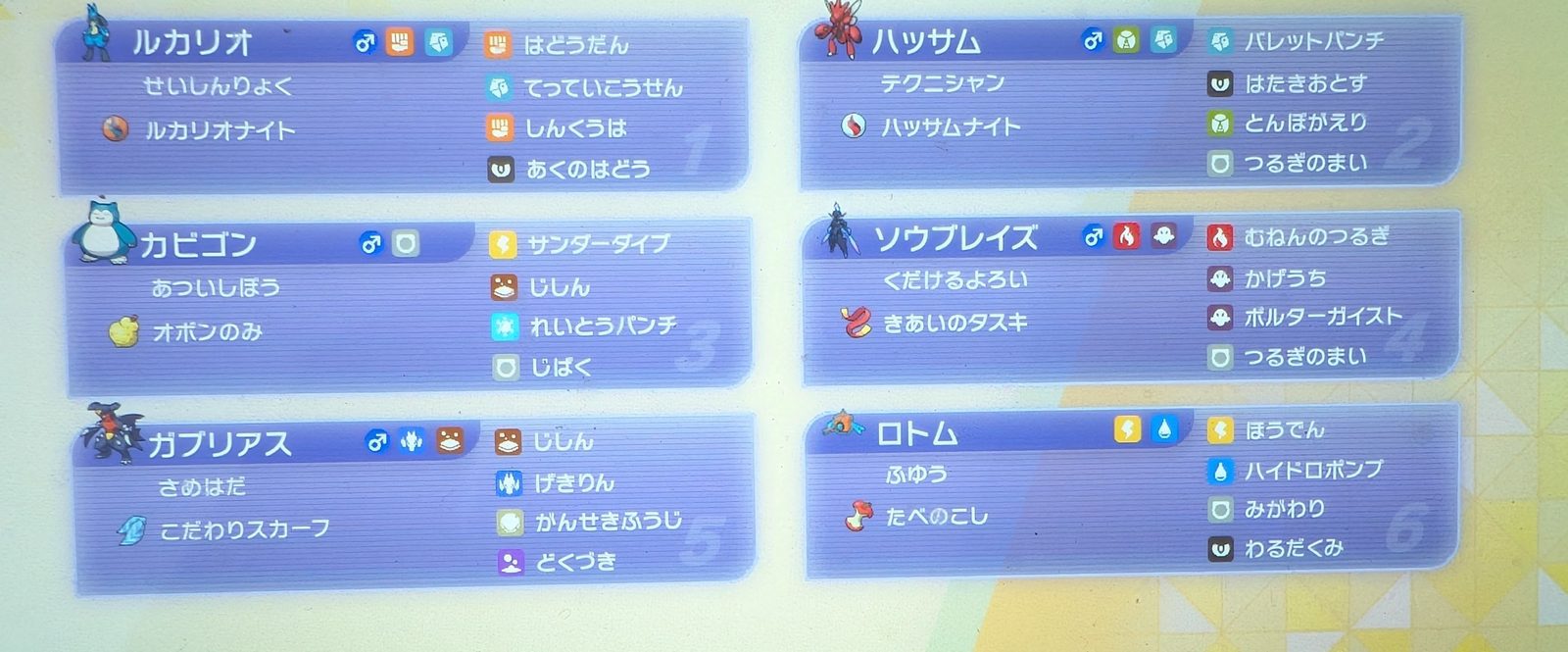 ルカカビハッサム対面スタン